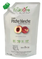PUREE DE PECHE BLANCHE SACHET DOYPACK 1KG / LE SACHET